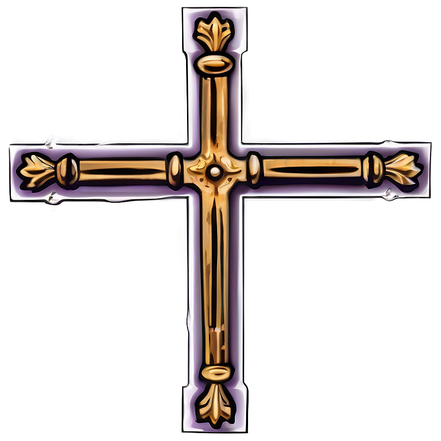 Fabricated Cross Illustration Png 04302024