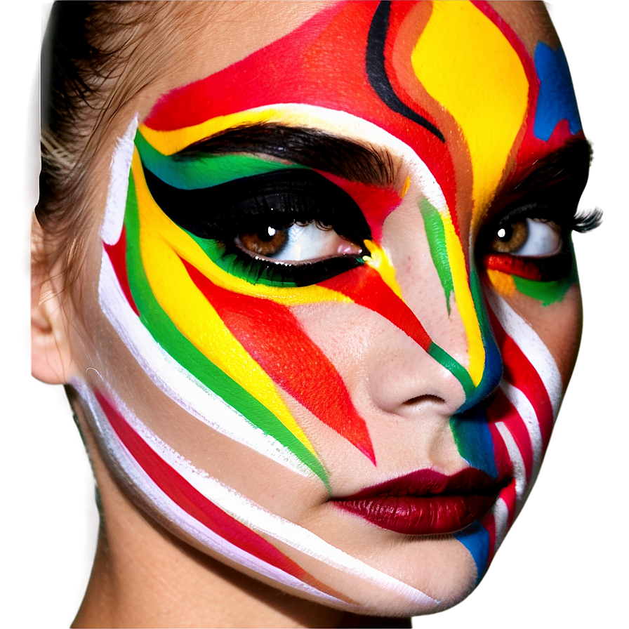 Face Paint Design Png 05242024