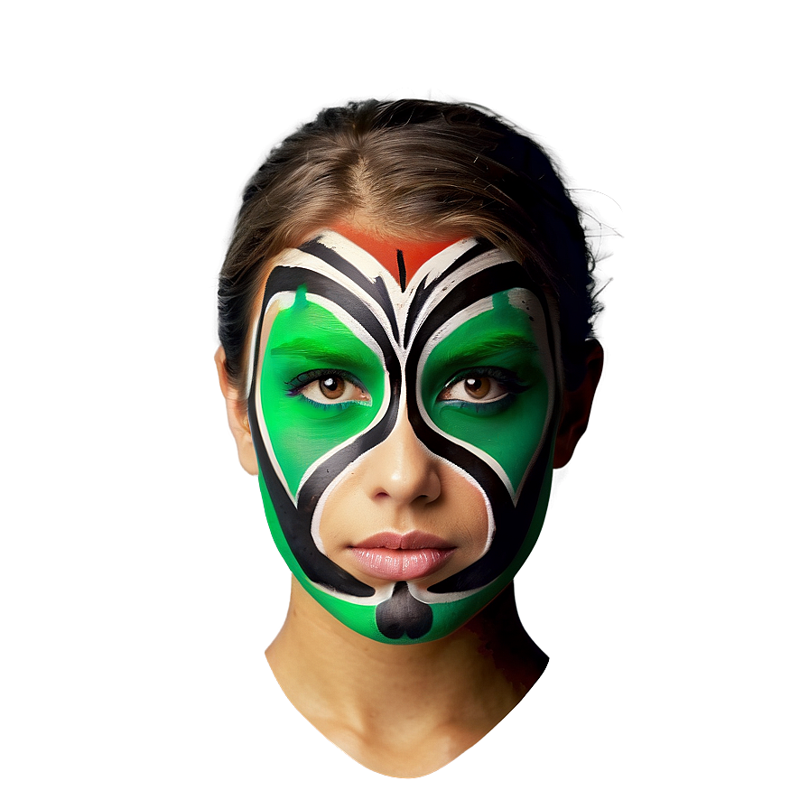 Face Paint Design Png Dgb