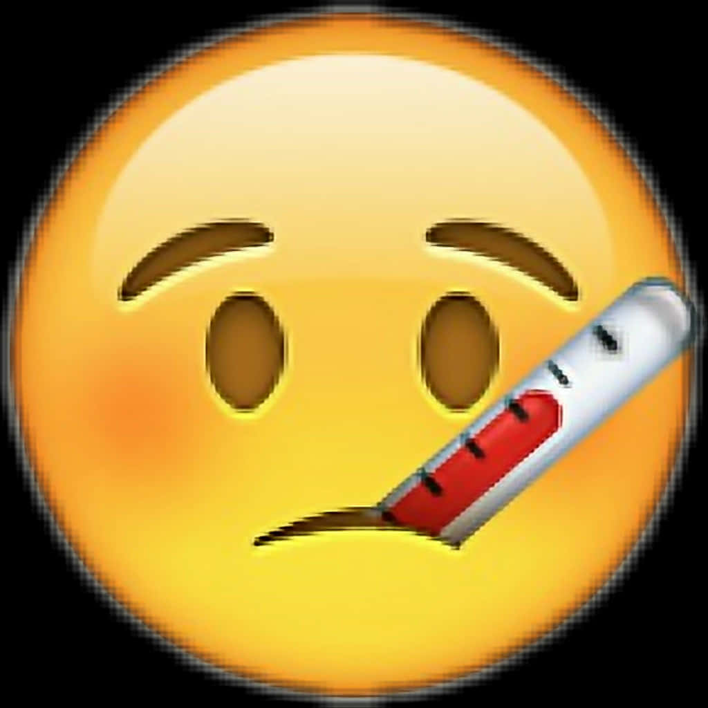 Face With Thermometer Emoji