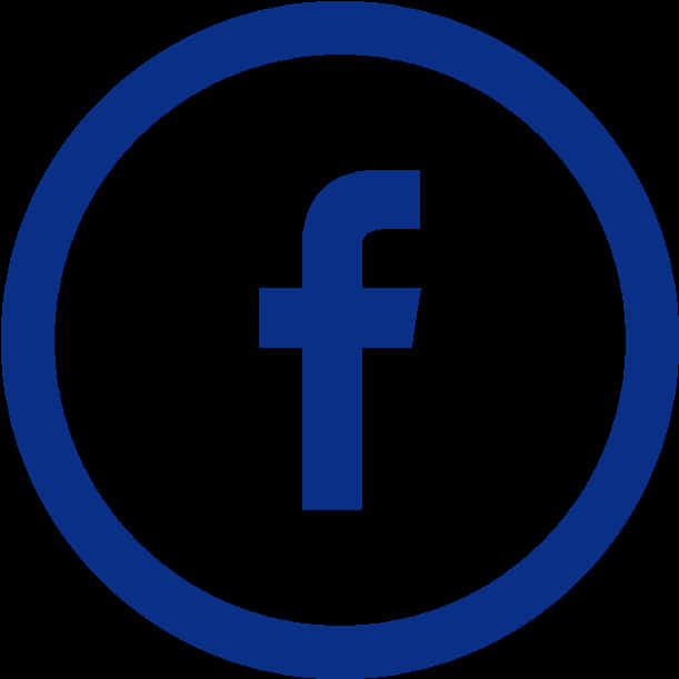 Facebook Icon Blue Circle