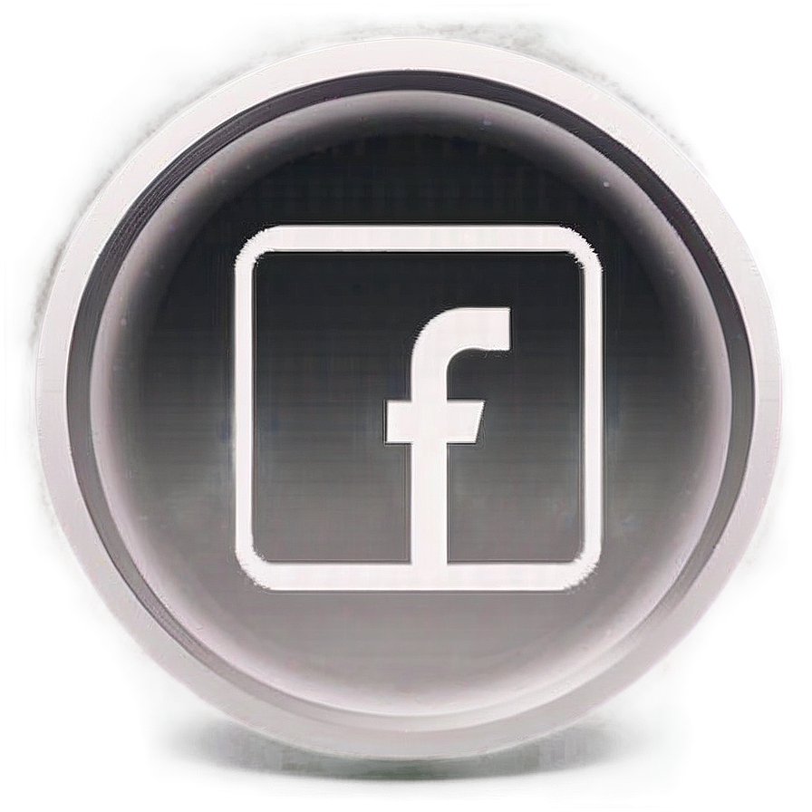 Facebook Icon White Circle Png Syl9