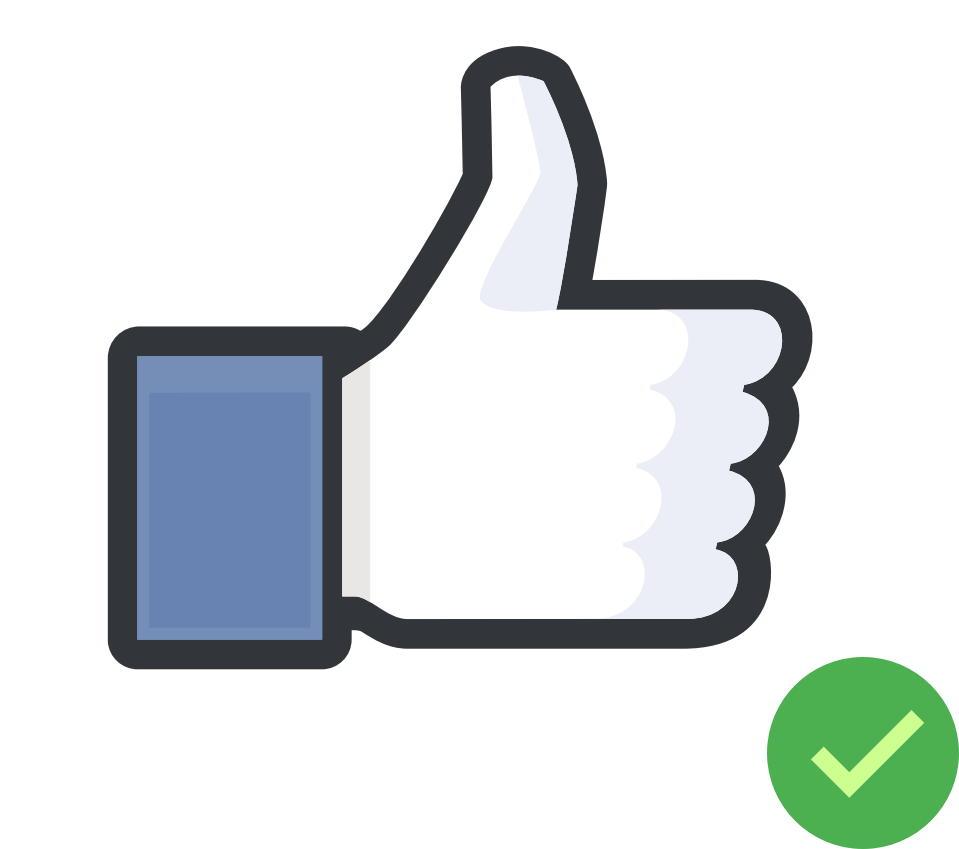 Facebook Like Icon Verified