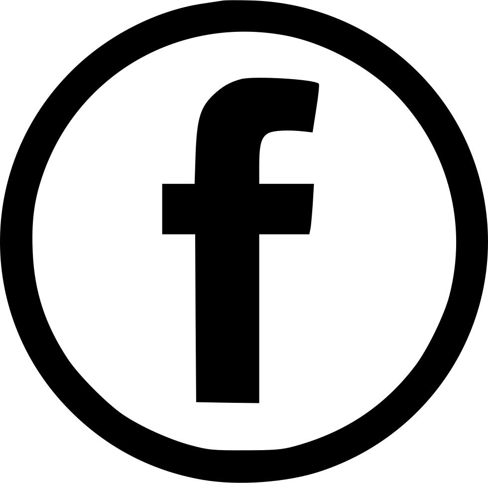 Facebook Logo Blackand White