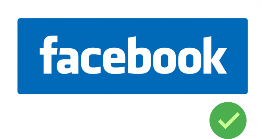 Facebook Logo Checkmark