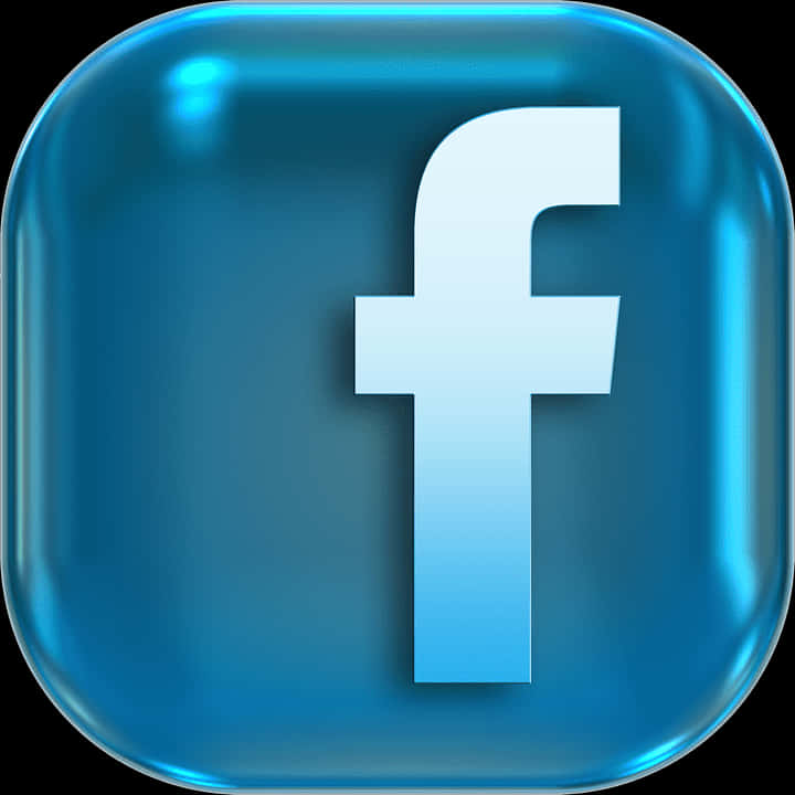 Facebook Logo3 D Button