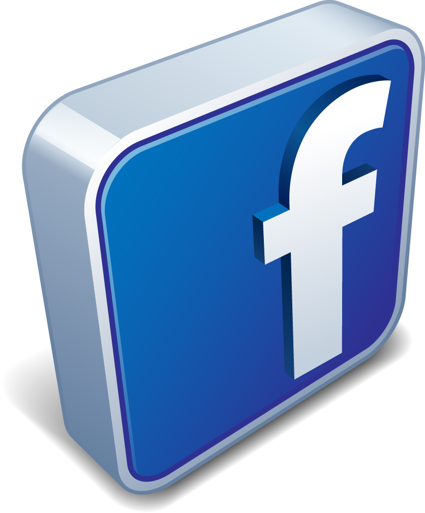 Facebook Logo3 D Icon