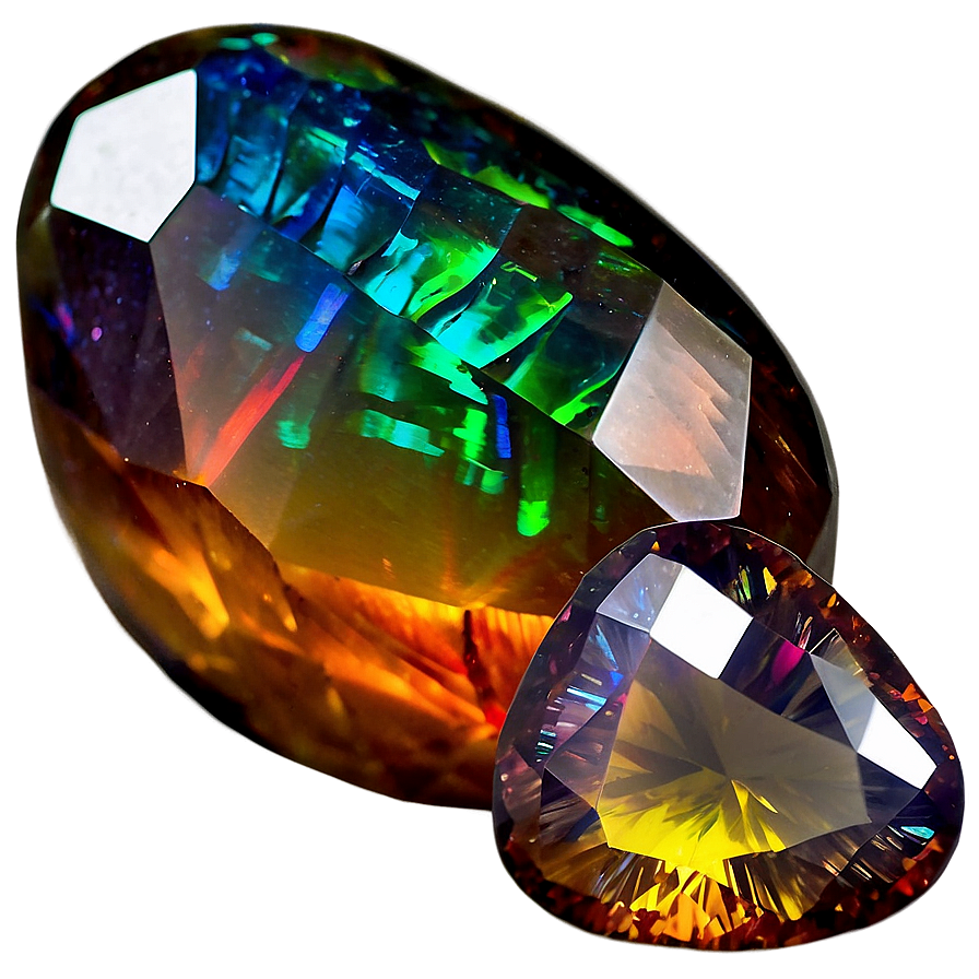 Faceted Opal Brilliance Png 06262024