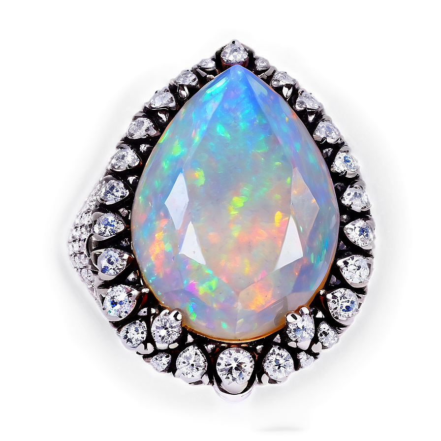 Faceted Opal Brilliance Png Nos