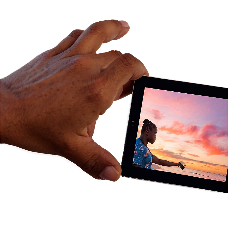 Facetime Call During Sunset Png Vyf47