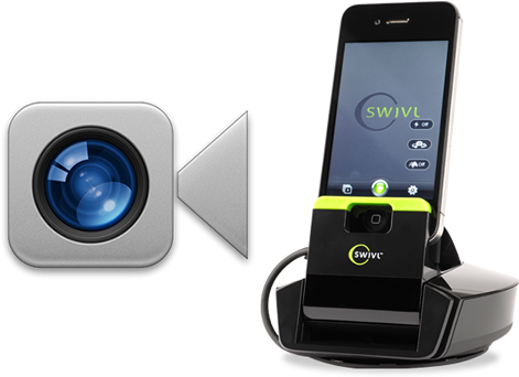 Facetime Iconand Swivl Robot Device