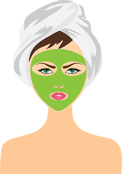 Facial Treatment Beauty Illustration