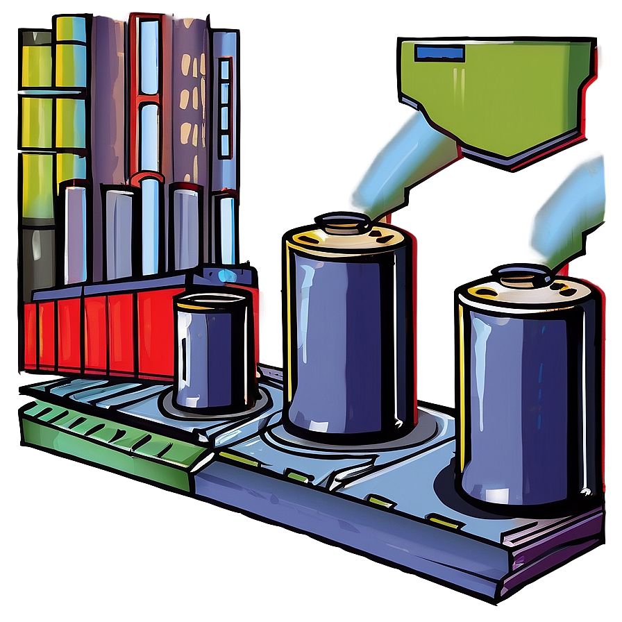 Factory Infrastructure Vectors Png 26