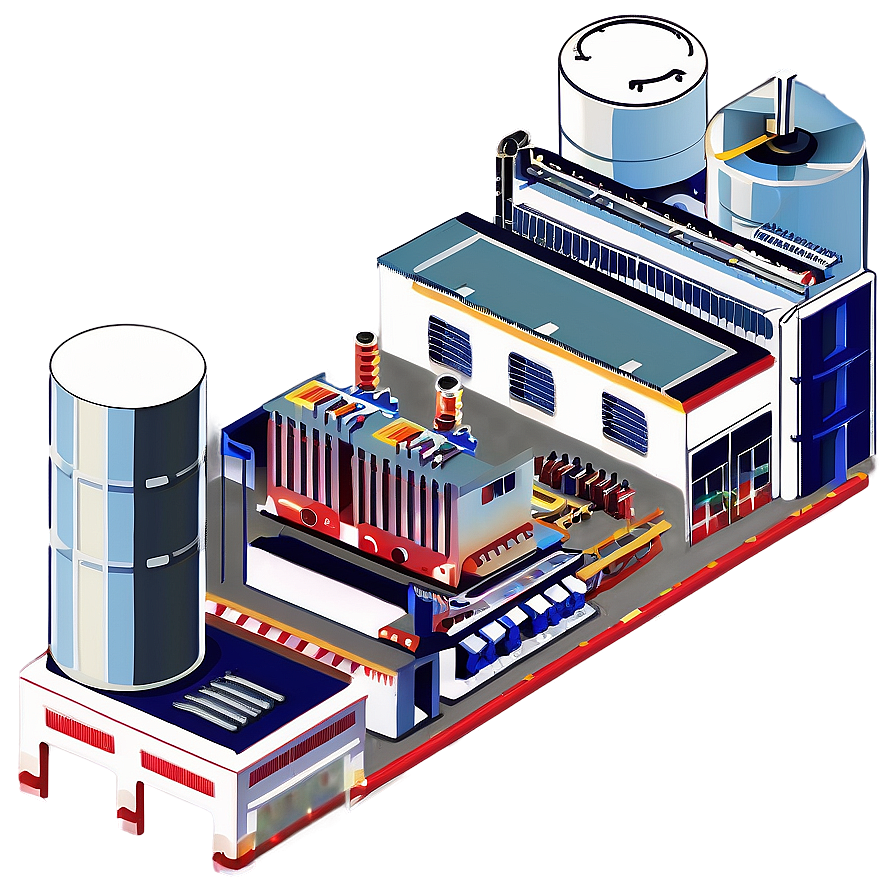 Factory Infrastructure Vectors Png Nit93