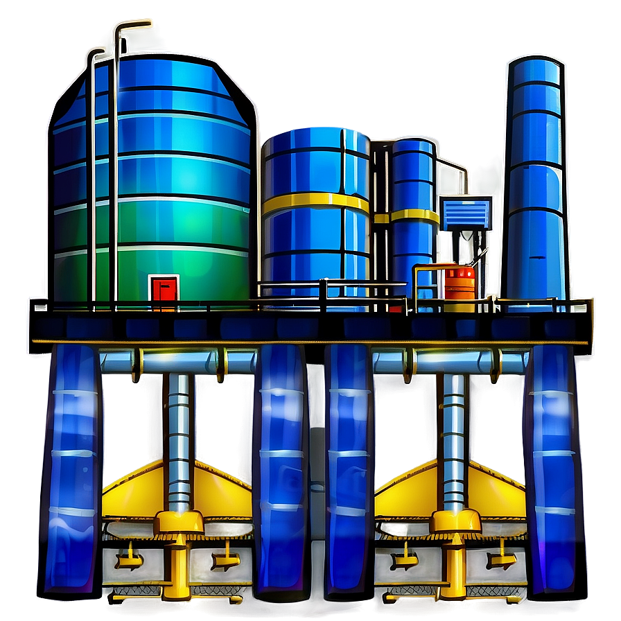 Factory Infrastructure Vectors Png Vky