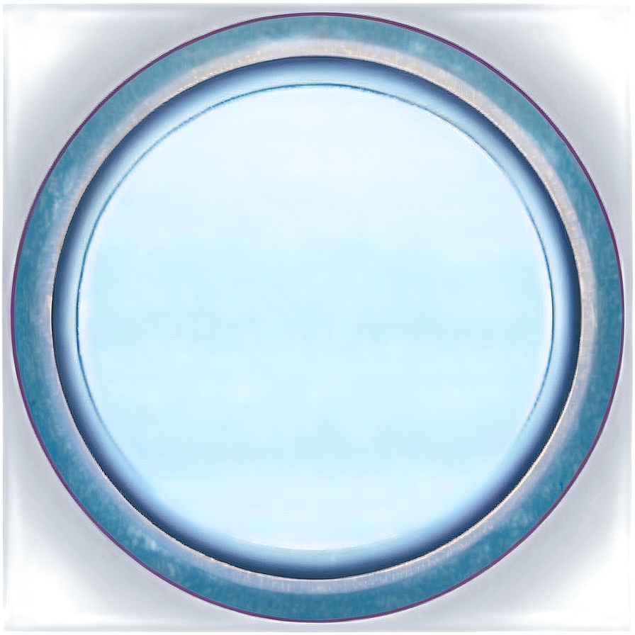 Faded Blue Circle Png 05252024