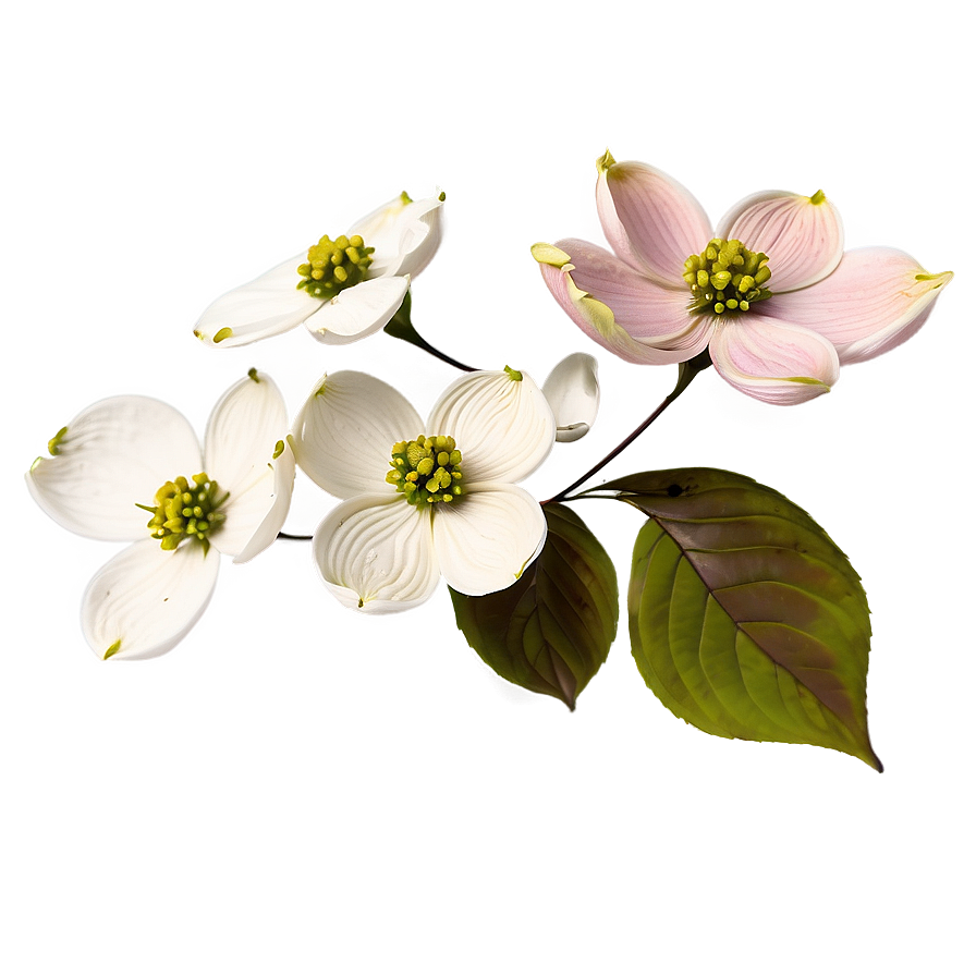 Faded Dogwood Flowers Png 36