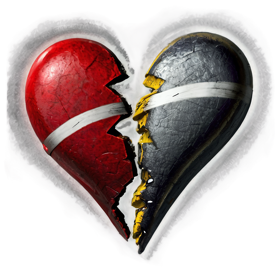 Fading Broken Heart Png 60