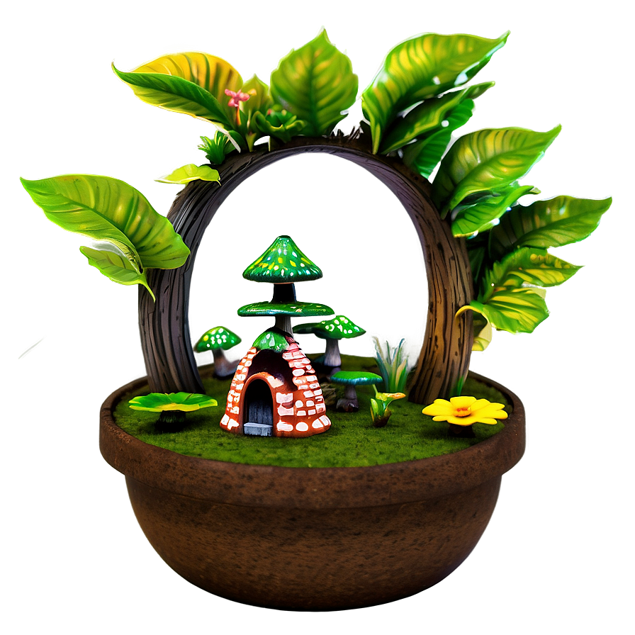 Fairy Garden Fantasy Png 06112024