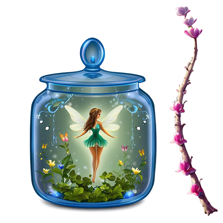 Fairy In A Jar Png Iqg