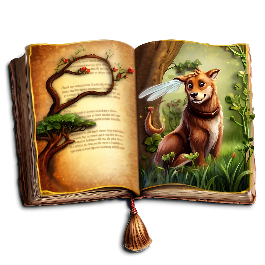 Fairy Tale Book Cover Png 06232024