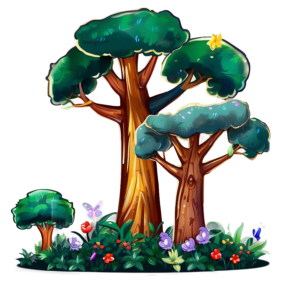 Fairy Tale Forest Clipart Png 6