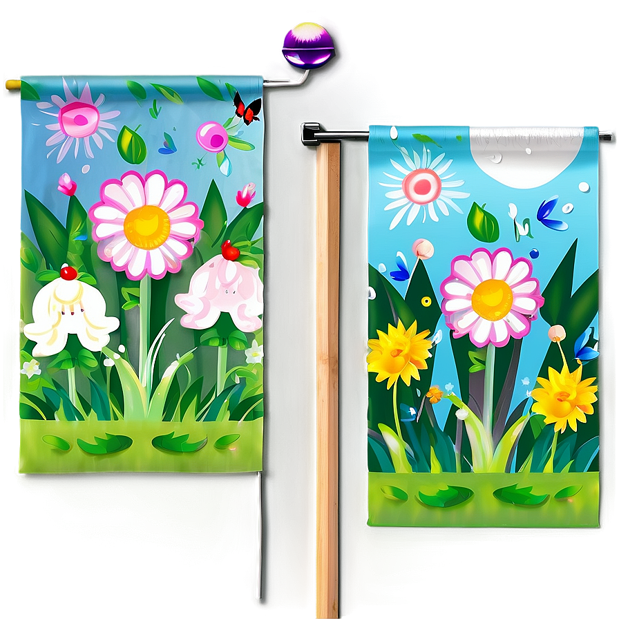 Fairy Tale Garden Flag Png Bbf83