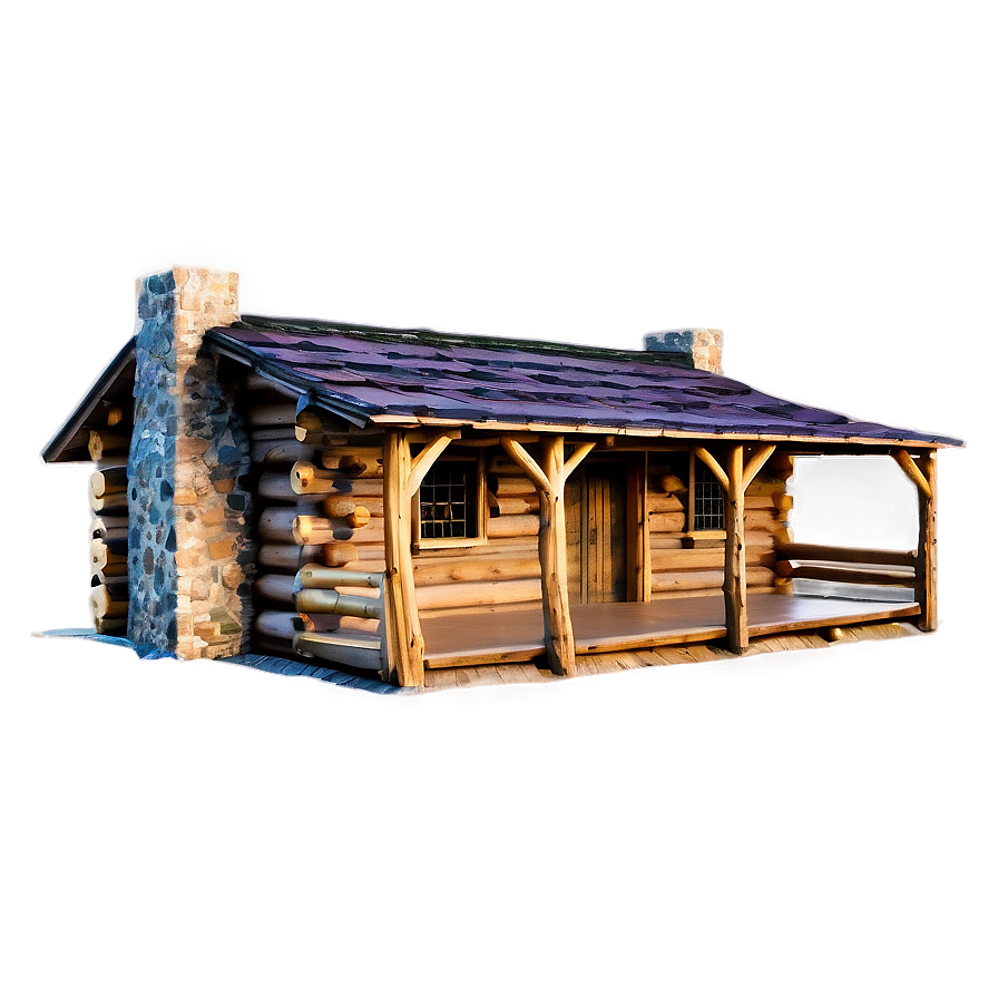 Fairy Tale Log Cabin Png 06122024