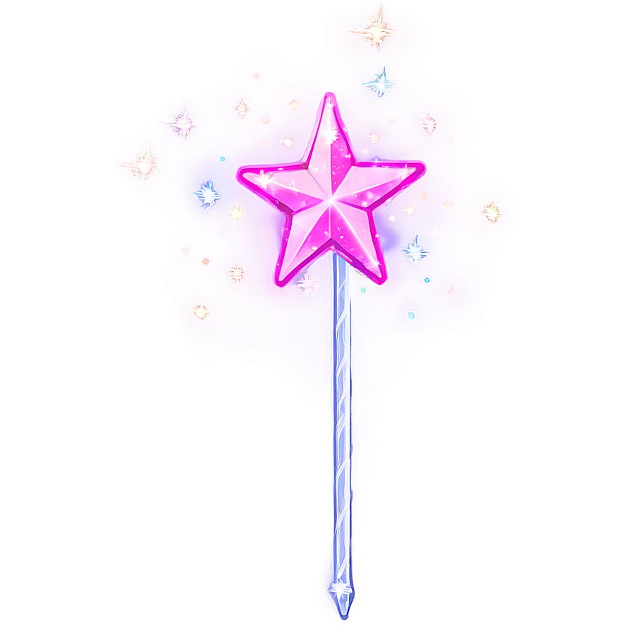 Fairy Wand With Sparkles Png 06292024