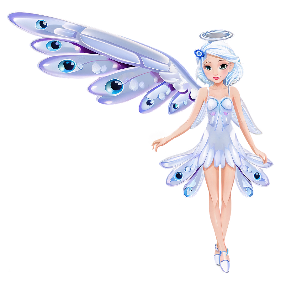 Fairy With Angel Wings Png Dad