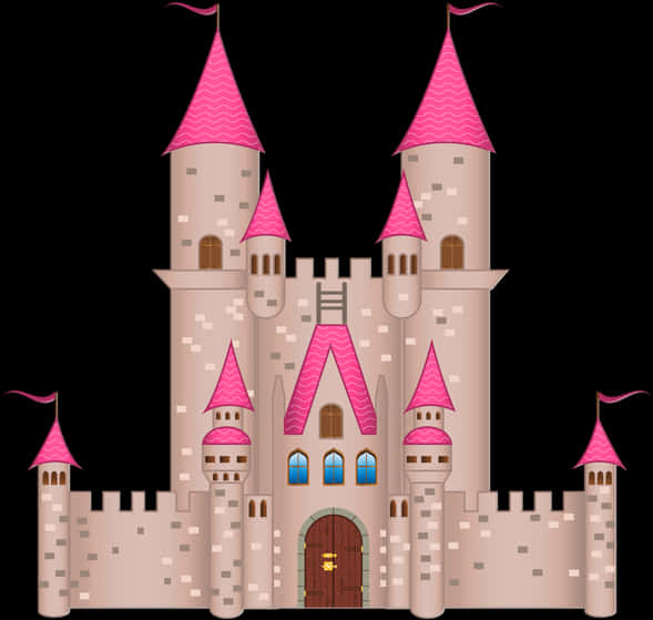 Fairytale Castle Illustration