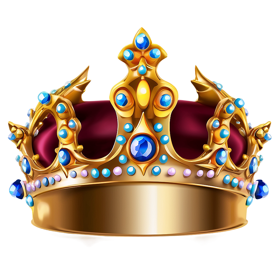 Fairytale Prince Crown Object Png 06282024