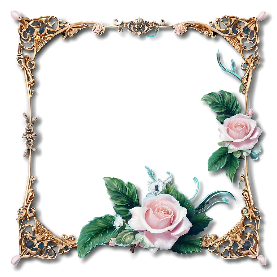 Fairytale Wedding Frame Png 31