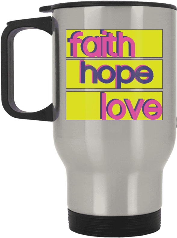 Faith Hope Love Mug