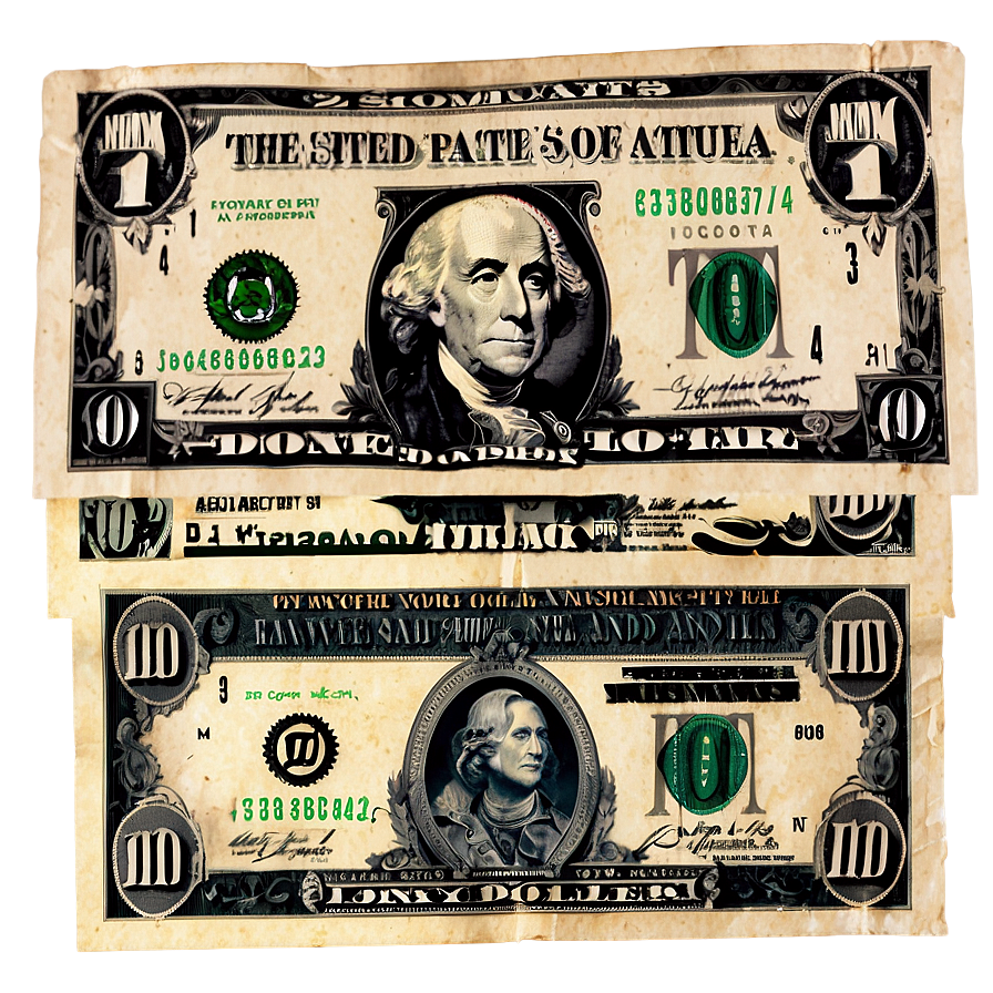 Fake Dollar Bills Png 06132024