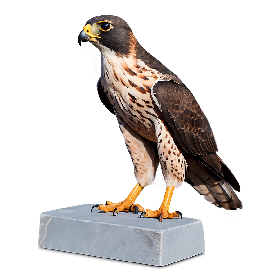 Falcon Landing Pose Png Pyn