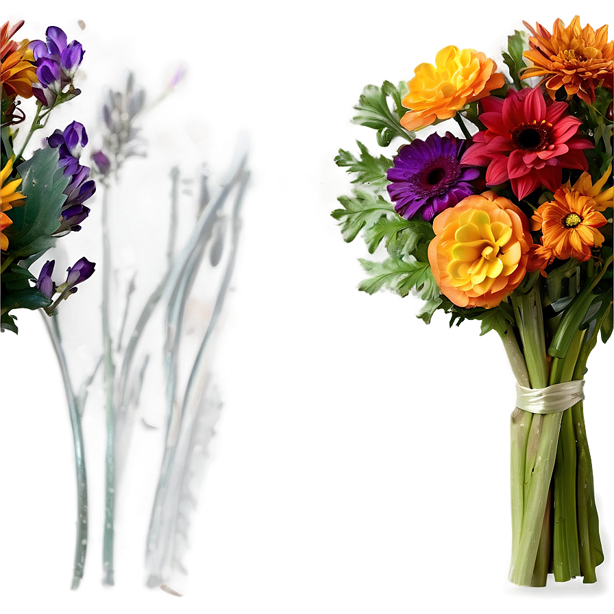 Fall Bouquet Png 06122024