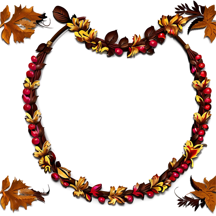 Fall Garland Png 13