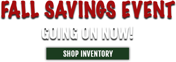 Fall Savings Event Advertisement