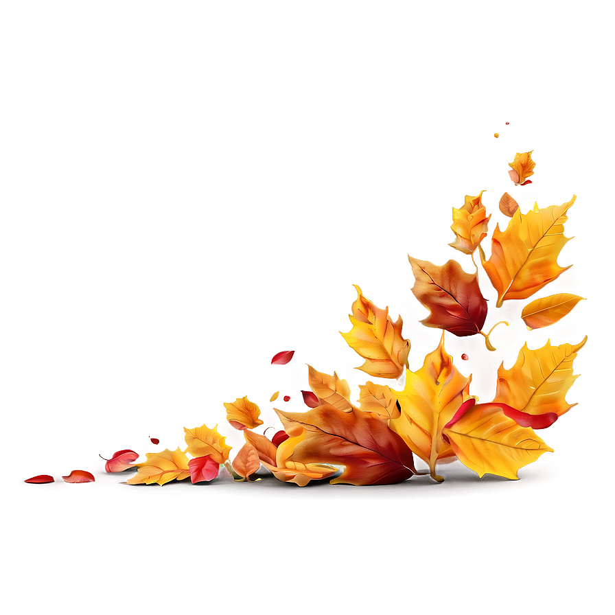 Falling Autumn Leaves Png 21