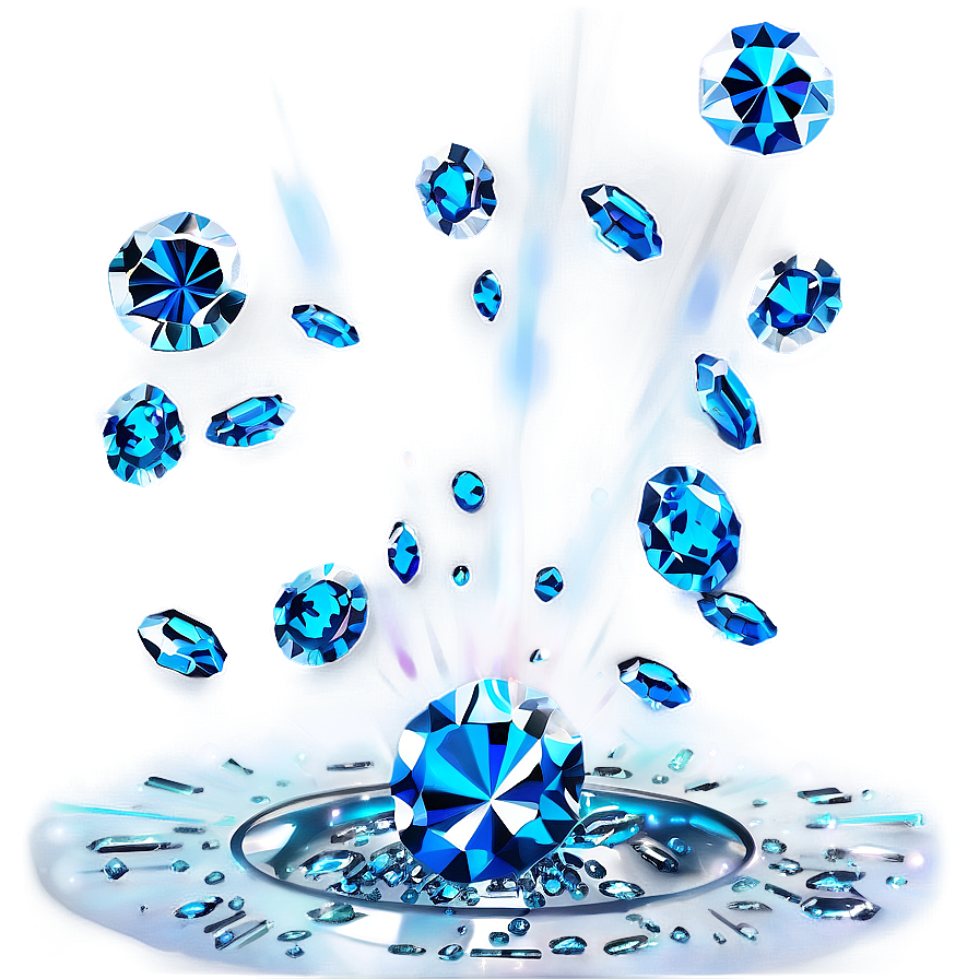 Falling Diamonds Fantasy Png 82