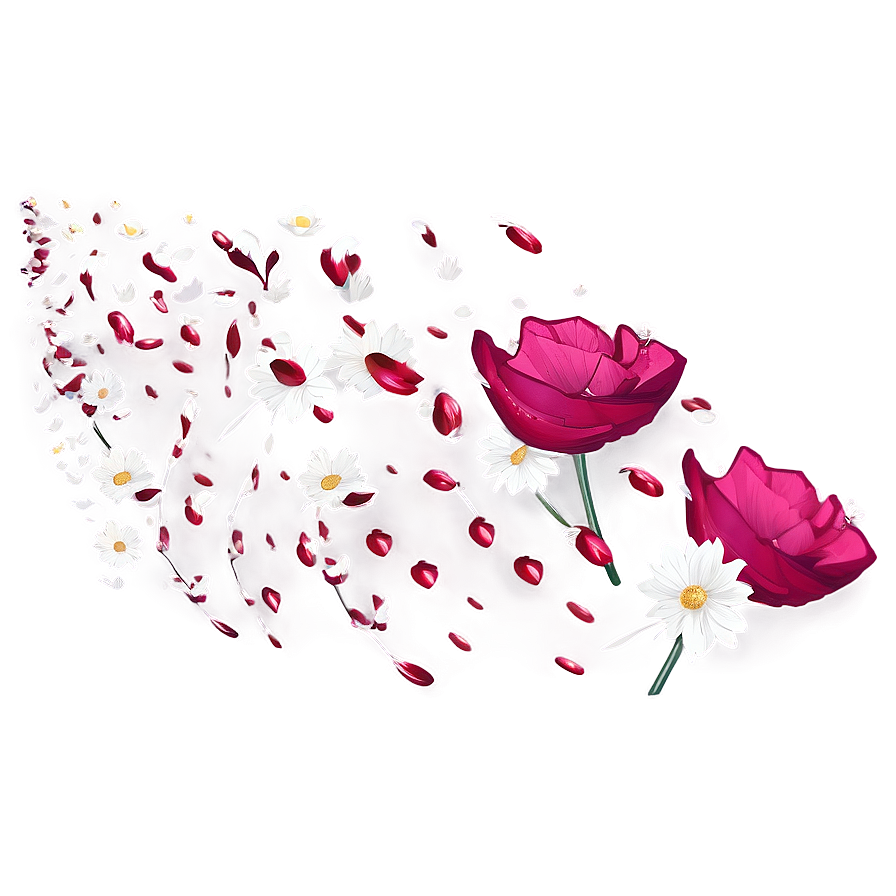 Falling Petals Png Fbk47