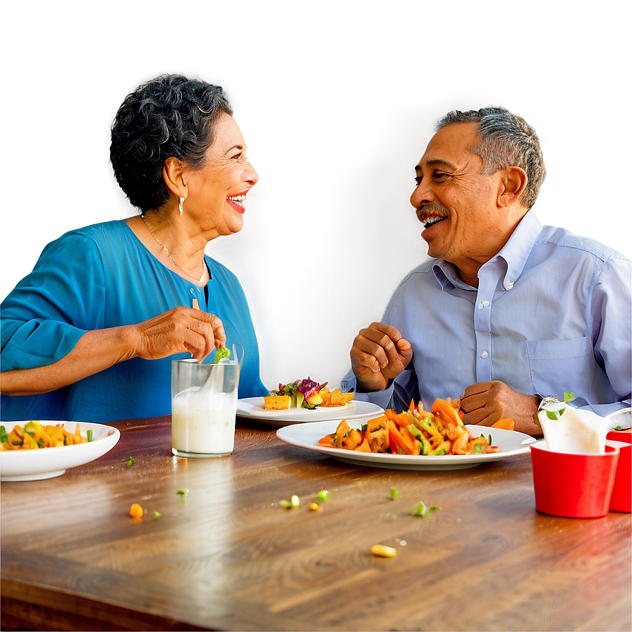 Family Celebrate Dinner Png 78