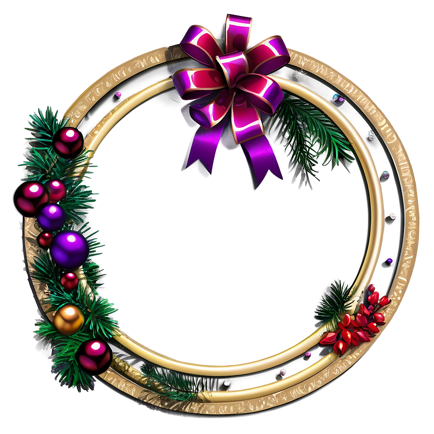 Family Christmas Frame Png 86