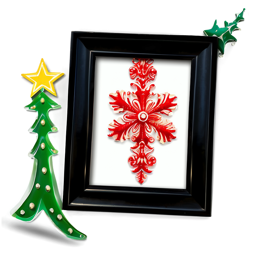 Family Christmas Frame Png Dma