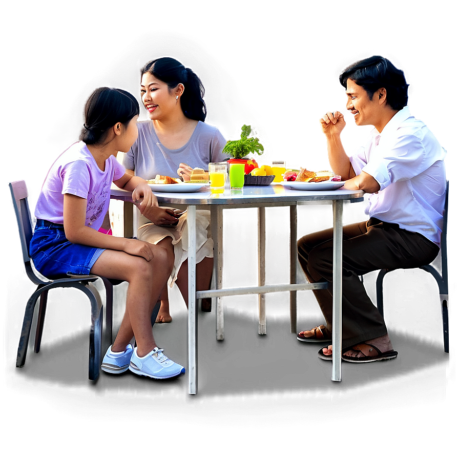 Family Dinner Table Png Rxb54