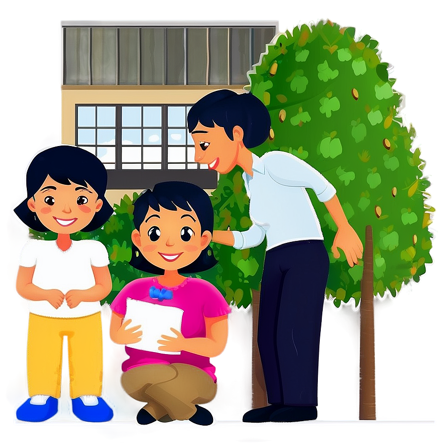 Family Home Clipart Png 06262024