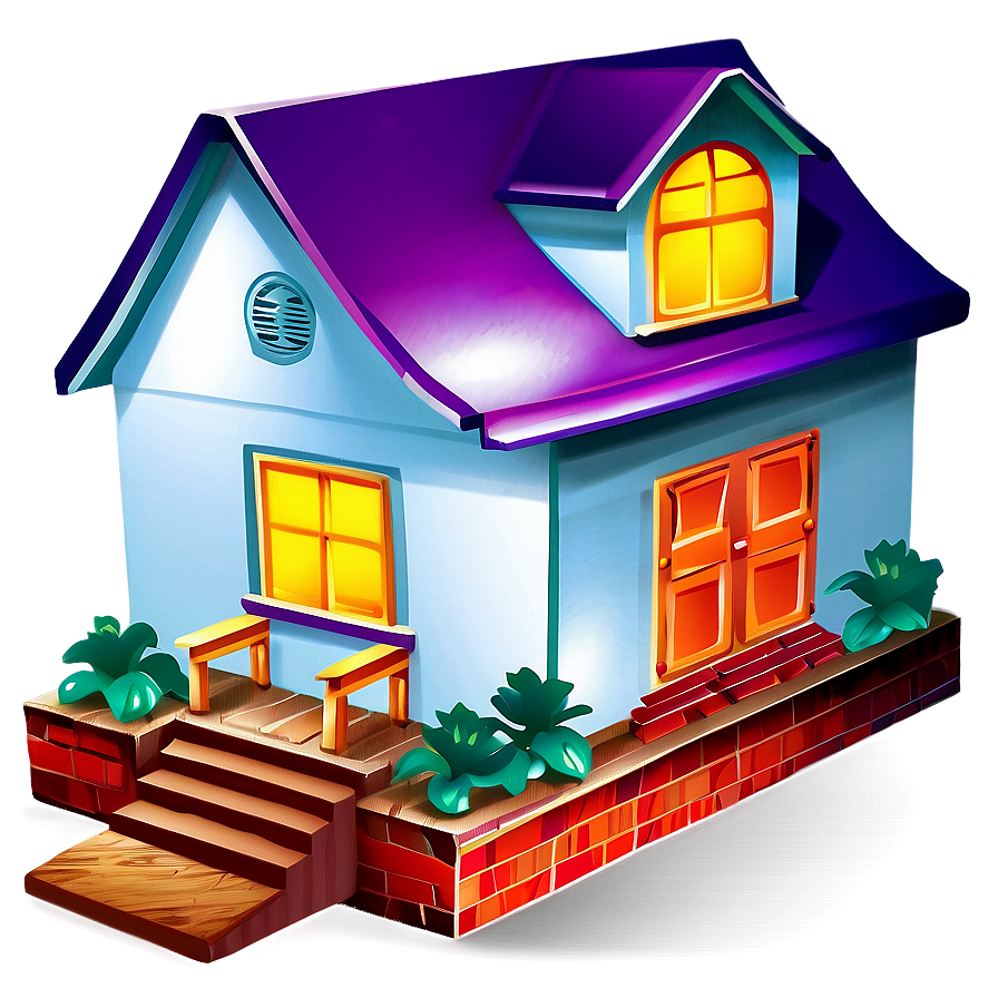 Family House Clipart Png Cuy36