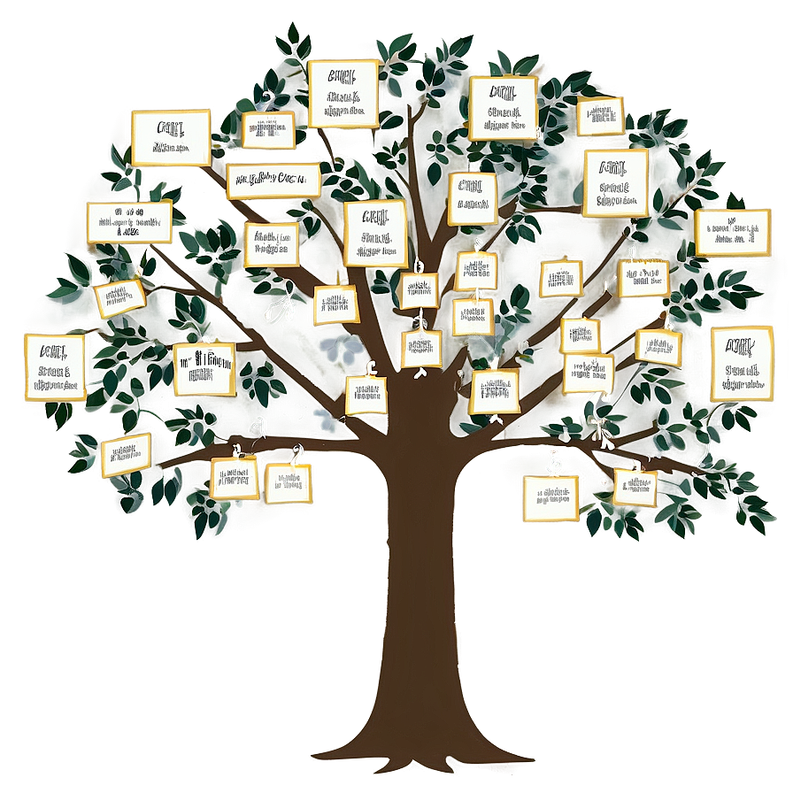 Family Reunion Memory Tree Png 06212024