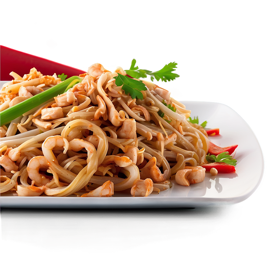 Family Size Pad Thai Png Boh36